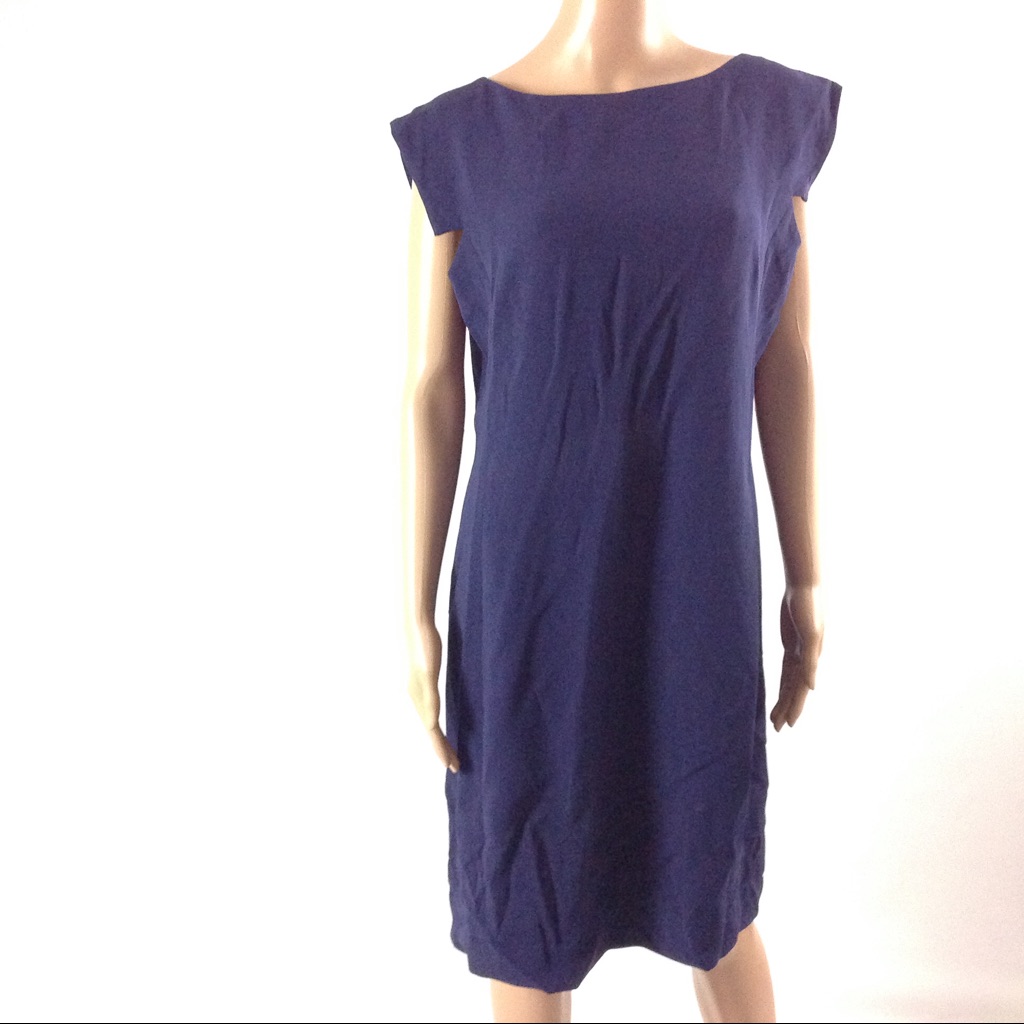 New Mmlafleur Women's Sarah 7.0 Dress Size 14 Blue